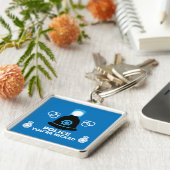 英国警察のギフトとアクセサリーラテマグ キーホルダー (側面)