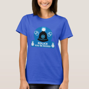 英国警察のギフトとアクセサリーラテマグ Tシャツ