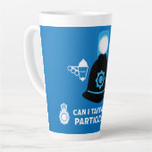 英国警察のギフトとアクセサリー カフェラテマグ (左アングル)