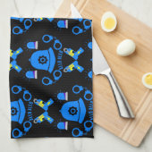 英国警察のギフトとアクセサリー キッチンタオル (四つ折り)