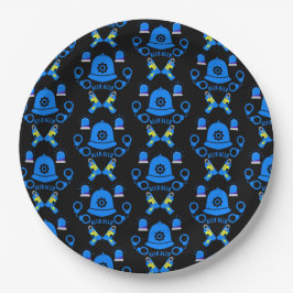 英国警察のギフトとアクセサリー ペーパープレート