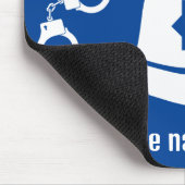 英国警察のギフトとアクセサリー マウスパッド (コーナー)