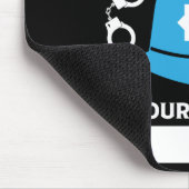 英国警察のギフトとアクセサリー マウスパッド (コーナー)