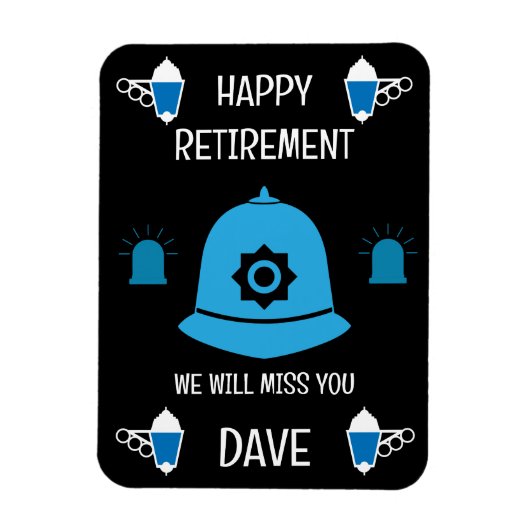 英国警察のギフトとアクセサリー マグネット (縦)