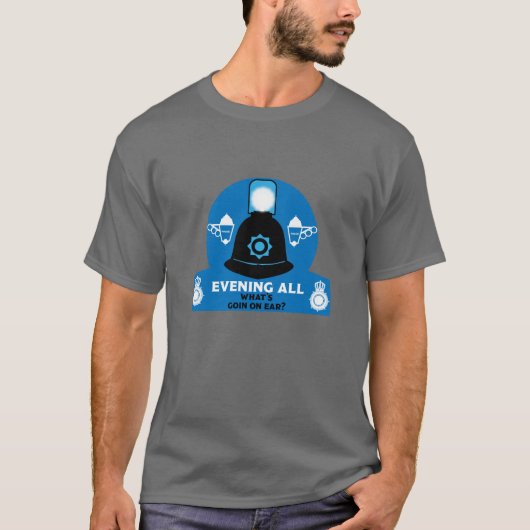 英国警察のギフトとアクセサリー Tシャツ (正面)