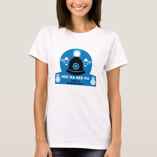 英国警察のギフトとアクセサリー Tシャツ (正面)