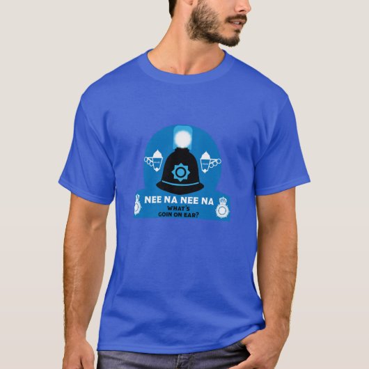 英国警察のギフトとアクセサリー Tシャツ (正面)