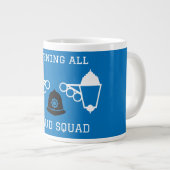 英国警察ギフト＆アクセサリーラテマグ ジャンボコーヒーマグカップ (正面右)