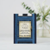 英国警察官公立呼箱署名絵葉書2 ポストカード (スタンド正面)