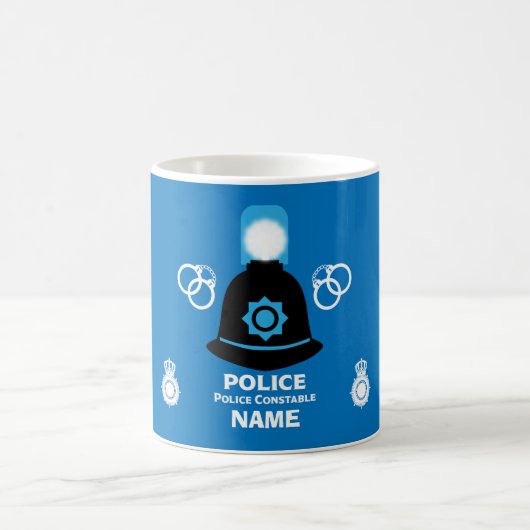英国警察巡査コーヒーマグ コーヒーマグカップ (中央)