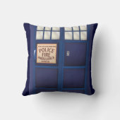 英国警察署 クッション (裏面)