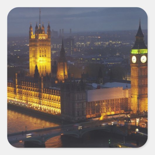 英国議会議事堂、ビッグ・ベン、ウェストミンスター スクエアシール (正面)