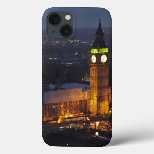 英国議会議事堂、ビッグ・ベン、ウェストミンスター Case-Mate iPhoneケース (裏面)