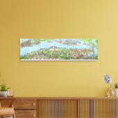 英国軍の陣地 キャンバスプリント (インサイチュ (リビング))