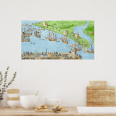 英国軍の陣地 ポスター (キッチン)