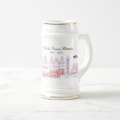 英国軍ミュンスターホワイトスタイン ビールジョッキ (正面右)