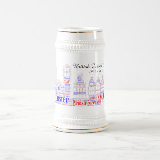 英国軍ミュンスターホワイトスタイン ビールジョッキ
