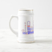 英国軍ミュンスターホワイトスタイン ビールジョッキ (左)