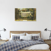 英国軍人の墓の眺め キャンバスプリント (インサイチュ (寝室))