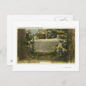 英国軍人の墓の眺め ポストカード (正面/裏面)