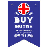 英国農業支援 バンティングフラッグ (第1の旗)
