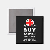 英国農業支援 マグネット (正面/裏面)