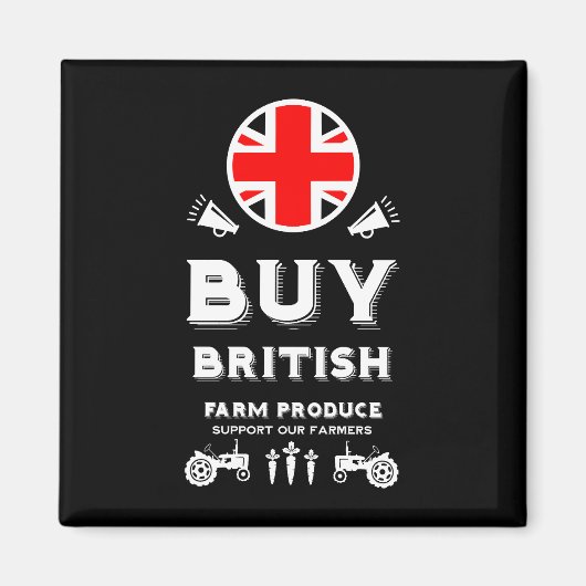 英国農業支援 マグネット (正面)