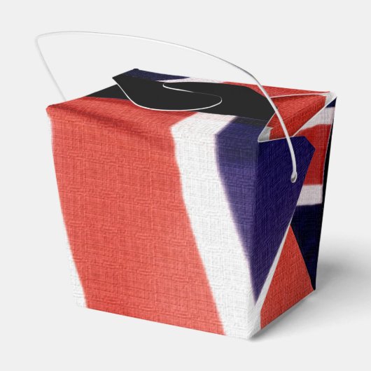 英国連合ジャックまたは連合国旗の愛国心 フェイバーボックス (裏面サイド)