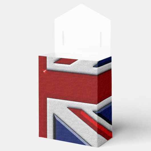 英国連合ジャックまたは連合国旗の愛国心 フェイバーボックス (オープン)