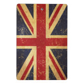 英国連合ジャック国旗のヴィンテージ ミニクリップボード (裏面)