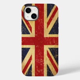 英国連合ジャック国旗のヴィンテージ Case-Mate iPhone 14 PLUSケース