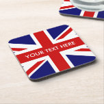 英国連合ジャック国旗の四角いコルクコースター・セット コースター<br><div class="desc">英国連合ジャック国旗の四角いコルクコースターをセット。ビールカスタム、ワイン、ソーダ等の飲料の飲み物用コースター英国のプライドデザインとイギリス統一された国旗素晴らし、イギリス、イギリス</div>