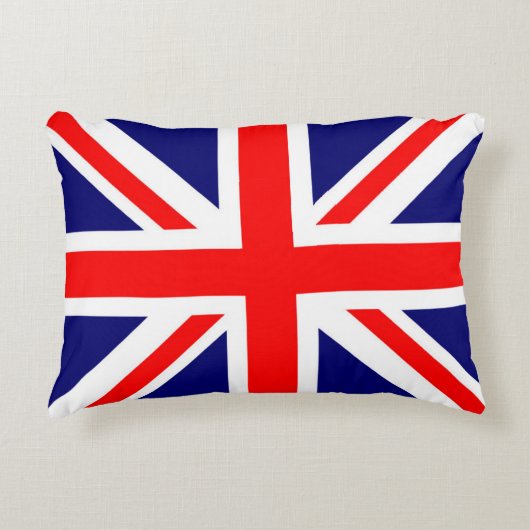 英国連合ジャック国旗の枕,英国ホーム,イギリス アクセントクッション (正面)
