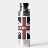 英国連合ジャック国旗の絶縁水ボトル ウォーターボトル (左面)