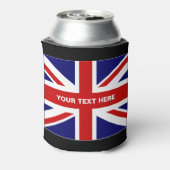 英国連合ジャック国旗はクーラー可能 |カスタマイズ 缶クーラー (缶裏面)