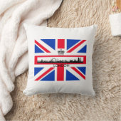 英国連合ジャック国旗ロンドンアイスカイライン クッション (ブランケット)