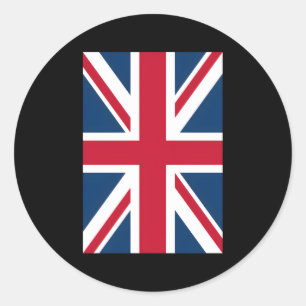 英国連合ジャック国旗 ラウンドシール