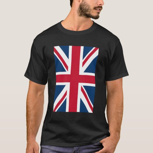 英国連合ジャック国旗 Tシャツ (正面)