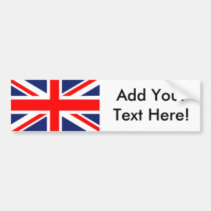 英国連合ジャック旗 バンパーステッカー