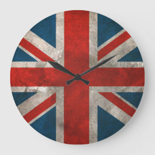 英国連合ジャック ラージ壁時計