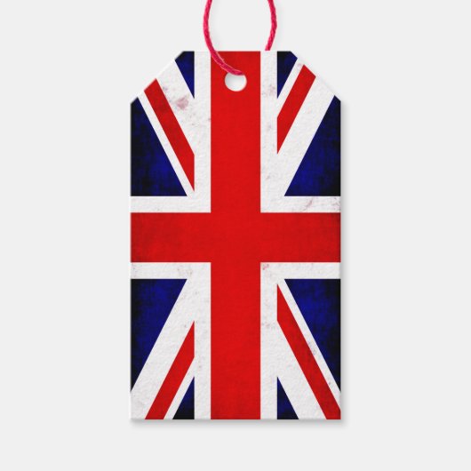 英国連邦ジャック国旗 ギフトタグ (正面)
