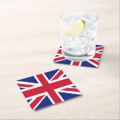 英国連邦ジャック国旗 スクエアペーパーコースター (インサイチュ)