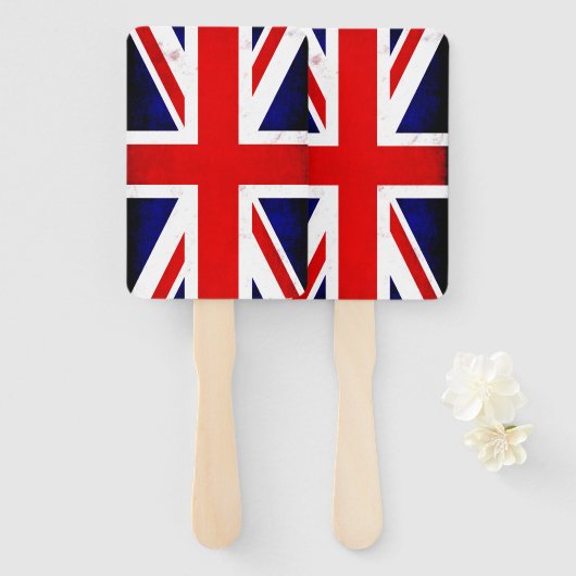 英国連邦ジャック国旗 ハンドファン (正面&裏面)