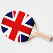 英国連邦ジャック国旗 卓球ラケット (横)