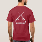 英国連隊TシャツSLR Tシャツ (裏面)