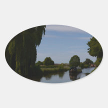 英国運河の景色