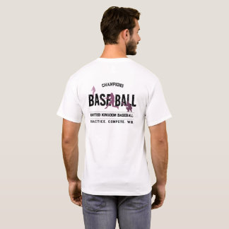 英国野球チャンピオン デザイン Tシャツ