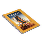 英国鉄道ビーチ椅子とボールポスター ノートブック (右側)