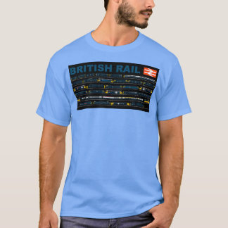 英国鉄道列車 Tシャツ