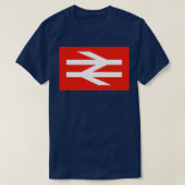 英国鉄道 Tシャツ (デザイン正面)